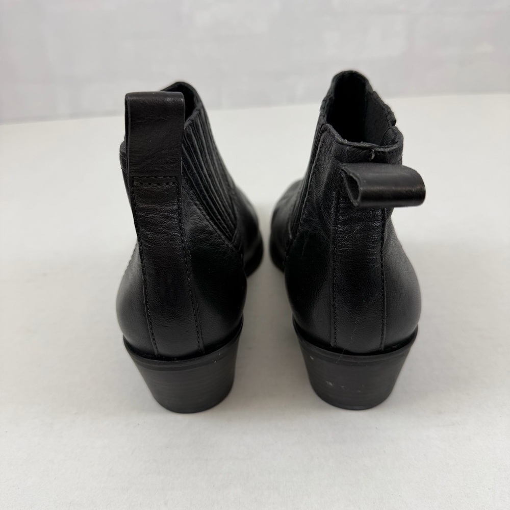 Lucky‎ Brand Licidola Black Leather Ankle Boots Women’s Size 7M - Picture 4 of 8